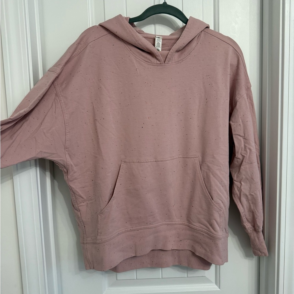 Lululemon Rose Pink Speckled Hoodie